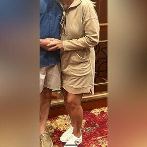 Entro Beige Knit dress (khaki color)